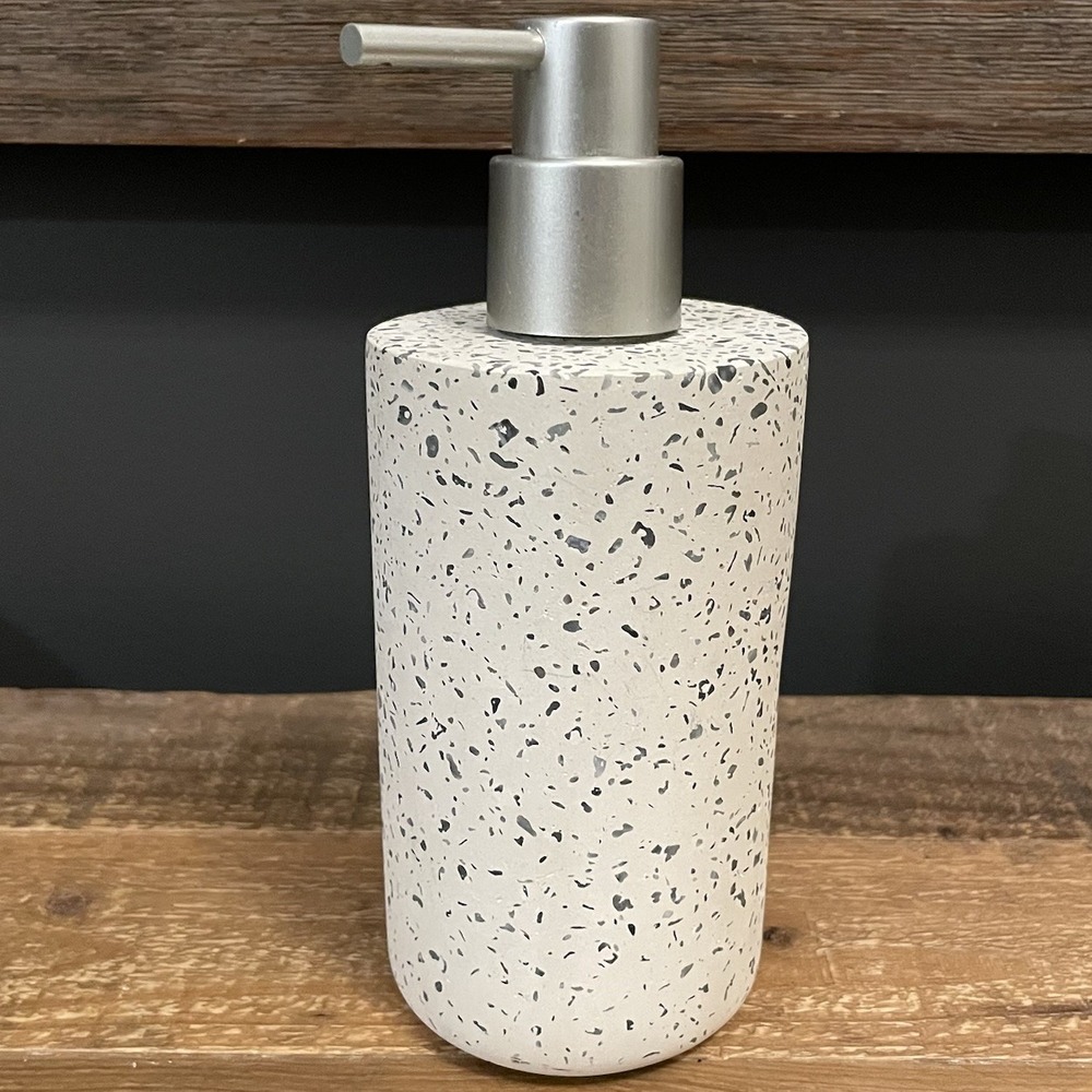UGG TALISA Terrazzo Stone Mosaic MCM Style Bathroom Lotion Soap Dispenser